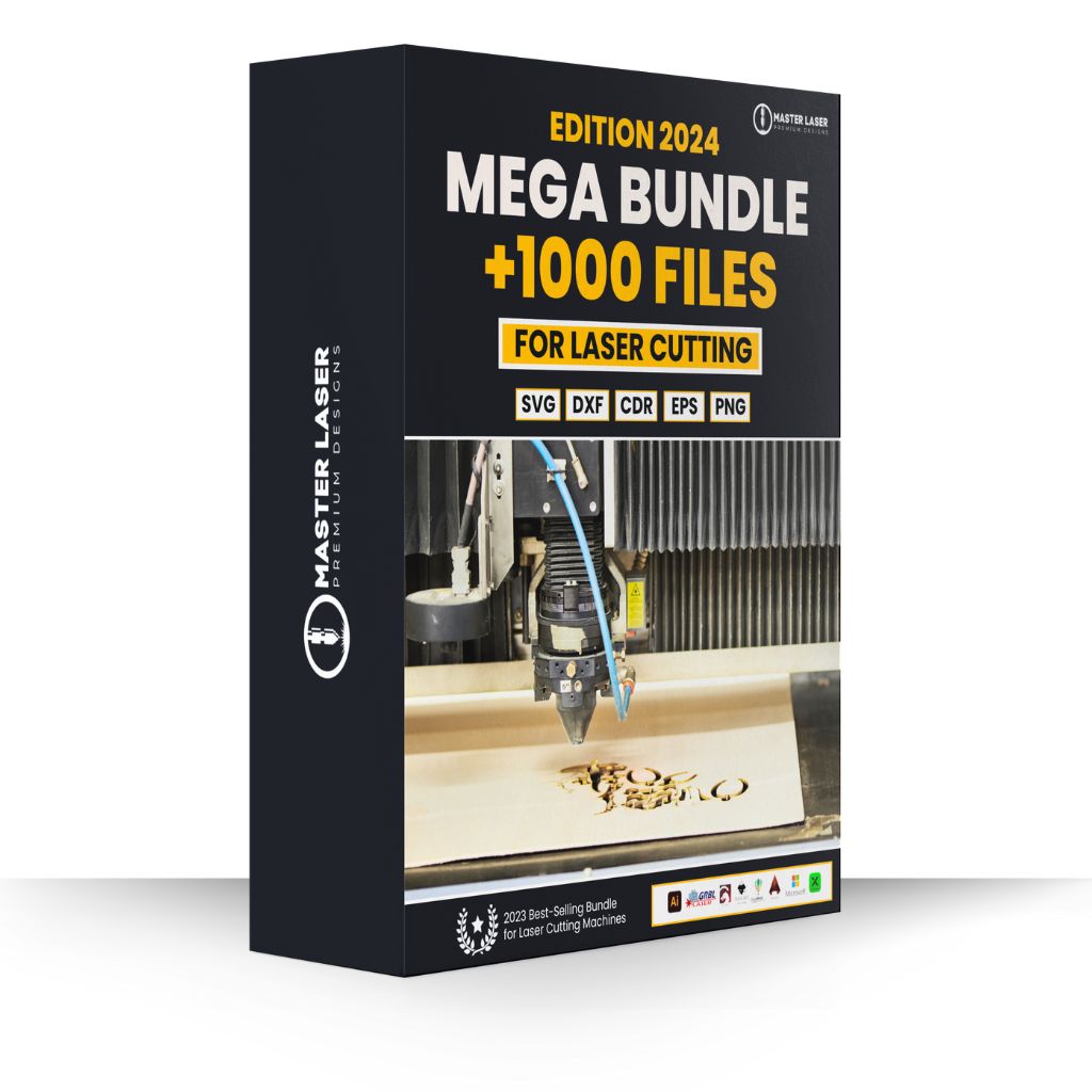Master Cut PRO PACK - 1000+ Laser Cutting Files